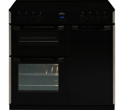 Belling Classic CR90E Electric Ceramic Range Cooker - Black